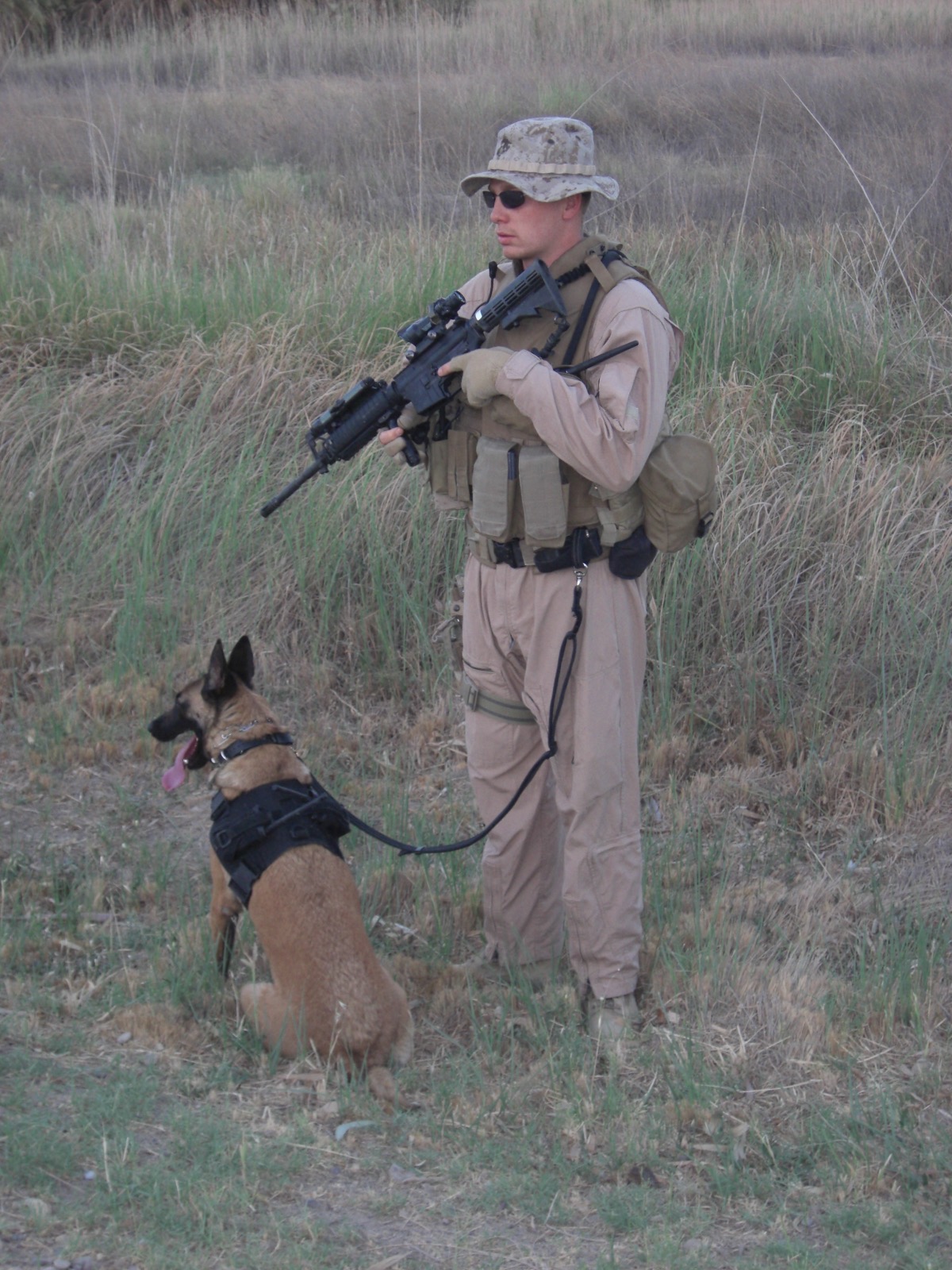 Baity and MWD Rona K459 in Pre-deployment.